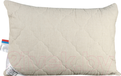 Подушка для сна AlViTek Лен 50x68 / ПЛН-050