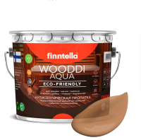 Пропитка для дерева Finntella Wooddi Aqua Korkki / F-28-0-3-FW110 (2.7л) - 