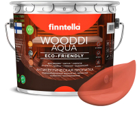 Пропитка для дерева Finntella Wooddi Aqua Koralli / F-28-0-3-FW113 (2.7л) - 