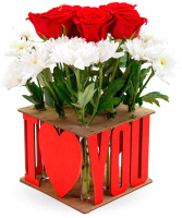 Ваза EWA Vase I love you - 
