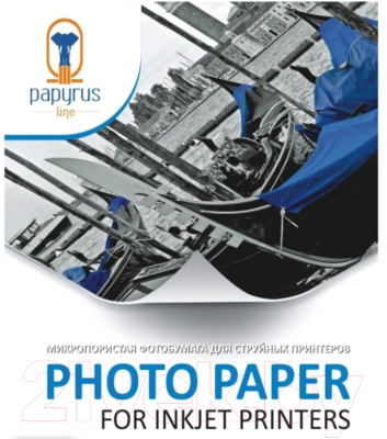 Изображение товара Фотобумага Papyrus Satin A4 260 г/м2 / BN04148 (50л, микропористая)