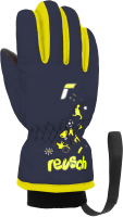 Перчатки лыжные Reusch Kids / 6285105-4955 (р-р 4, Dress Blue/Safety Yellow) - 