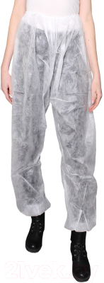Комплект штанов одноразовых Sergio Professional Защитные спанбел / 20463 (L, 10шт)