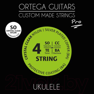 Струны для укулеле Ortega UKP-SO Pro