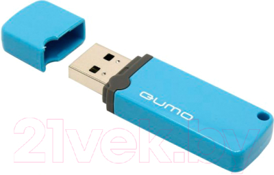Usb flash накопитель Qumo 8GB USB 2.0 Optiva 02 Blue / Q17824