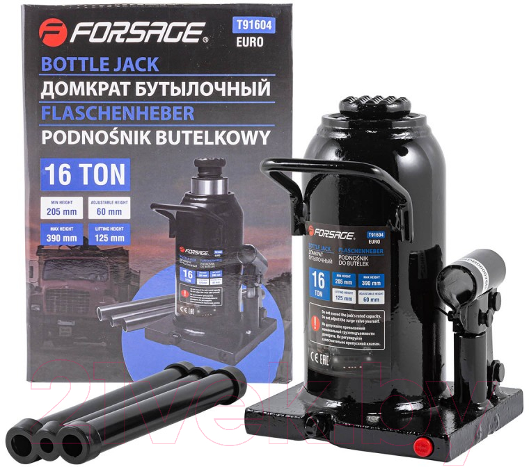 Бутылочный домкрат Forsage F-T91604