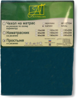 

Простыня AlViTek, Сатин однотонный на резинке 180x200x25 / ПР-СО-Р-180(180)-МВ