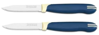Набор ножей Tramontina Multicolor / 23528/213 (2шт) - 