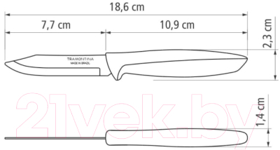 Изображение товара Нож Tramontina Plenus / 23420/803