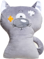 

Подушка декоративная Гранд-Стиль, Кот с заплаткой / 9038673