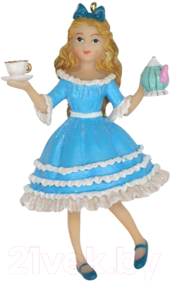 Елочная игрушка Gisela Graham Fairy Tales. Алиса в стране чудес / 11845