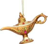 

Елочная игрушка Gisela Graham, Fairy Tales. Лампа Аладдина / 16915