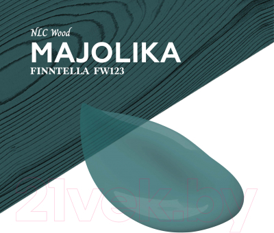Пропитка для дерева Finntella Wooddi Aqua Majolika / F-28-0-3-FW123 (2.7л)