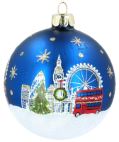 

Шар новогодний Gisela Graham, London Christmas. Лондон / 1796