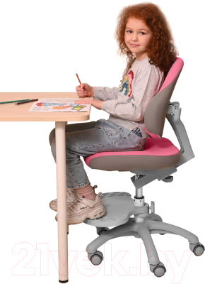 Кресло детское Holto 4F (розовый)