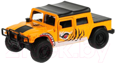 Автомобиль игрушечный Технопарк Hummer h1 Пикап Тигр / SB-18-09-H1-TIGER(WB)