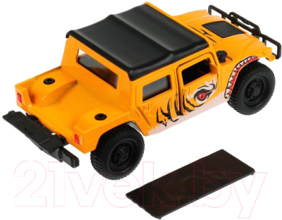 Автомобиль игрушечный Технопарк Hummer h1 Пикап Тигр / SB-18-09-H1-TIGER(WB)