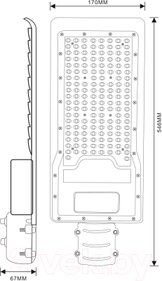 Светильник уличный ЭРА SPP-502-0-50K-120 / Б0051833