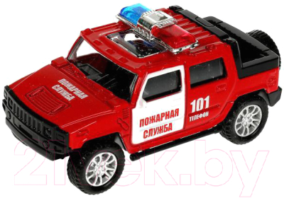 Автомобиль игрушечный Технопарк Внедорожник Пожарная машина / 1911C139-R
