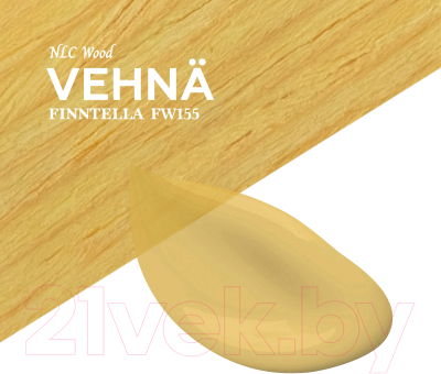 Пропитка для дерева Finntella Wooddi Aqua Vehna / F-28-0-3-FW155 (2.7л)