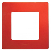 Рамка для выключателя Legrand Etika 672531 (красный) - 