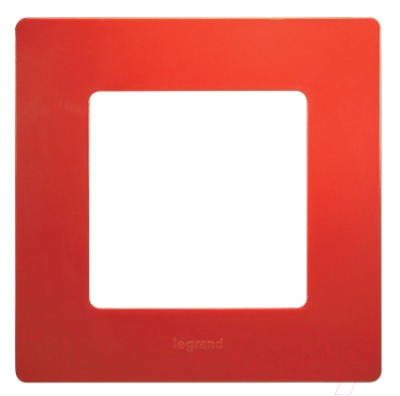 Рамка для выключателя Legrand Etika 672531 (красный)