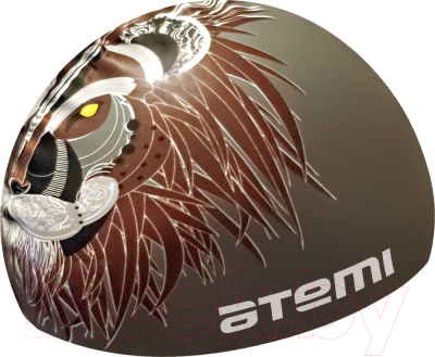 Шапочка для плавания Atemi PSC425 (серый/лев)