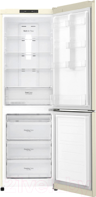 Холодильник с морозильником LG GA-B419SYJL