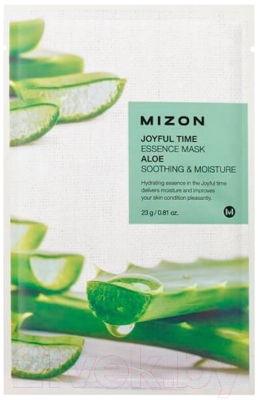 

Маска для лица тканевая Mizon, Joyful Time Essence Mask Aloe