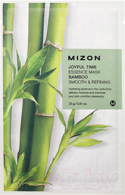 Маска для лица тканевая Mizon Joyful Time Essence Mask Bamboo