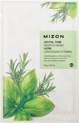 

Маска для лица тканевая Mizon, Joyful Time Essence Mask Herb