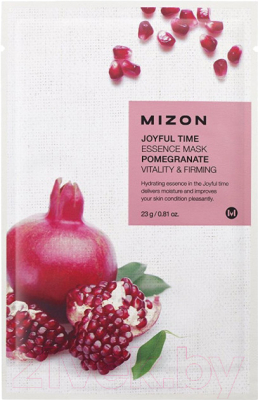 

Маска для лица тканевая Mizon, Joyful Time Essence Mask Pomegranate