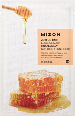 

Маска для лица тканевая Mizon, Joyful Time Essence Mask Royal Jelly