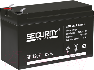 Батарея для ИБП Security Force SF1207 (7 А/ч)