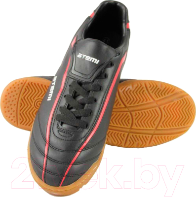 Бутсы футбольные Atemi SD500 Indoor (черный/красный, р-р 44)