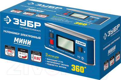 Изображение товара Уклономер цифровой Зубр 34745_z01