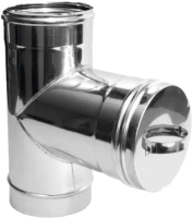 

Вычистка с заглушкой для дымохода, PP ВчЗг D N050 100