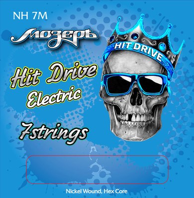 Струны для электрогитары Мозеръ Hit Drive Medium / NH-7M - 