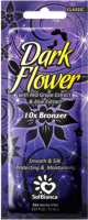 Крем для загара SolBianca Dark Flower С экстрактами винограда алоэ и бронзаторами (15мл) - 
