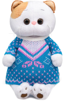 

Мягкая игрушка Budi Basa, Кошечка Ли-Ли в бирюзовом свитере / LK24-096