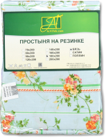 Простыня AlViTek Бязь на резинке 140x200 / ПР-Р-140 - 