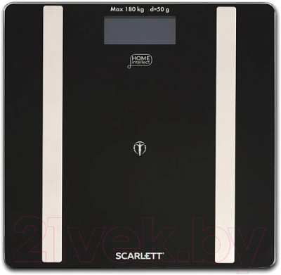 Напольные весы электронные Scarlett SC-BS33ED110 (черный)
