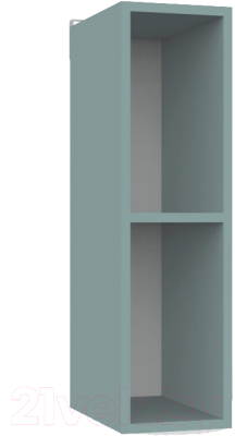 Шкаф навесной для кухни Интермебель Микс Топ ШН 720-1-200 20см (сумеречный голубой)