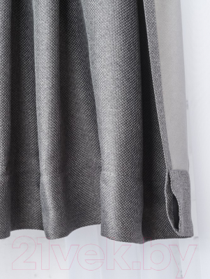 Штора Модный текстиль 01L1 / 112MT391019 (250x210, темно-серый)