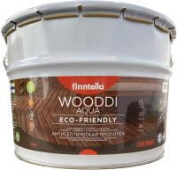 Пропитка для дерева Finntella Wooddi Aqua Kahvia / F-28-0-9-FW117 (9л) - 