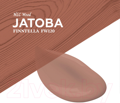Пропитка для дерева Finntella Wooddi Aqua Jatoba / F-28-0-9-FW120 (9л)