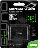 

Карта памяти Qumo, microSDHC Class 10 UHS-I 32GB / Q33339