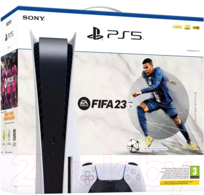 Игровая приставка Sony PS5 с дисководом + Fifa 23 CFI-1116A (PS719437994)