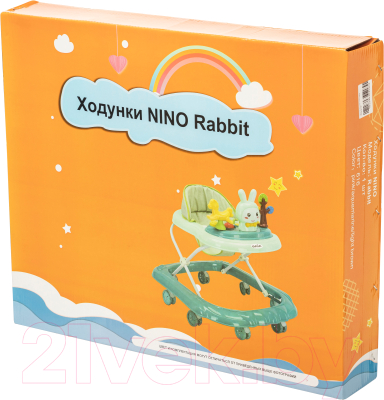 Ходунки NINO Rabbit (Pink)