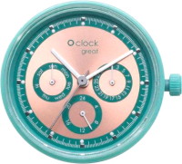 Часовой механизм O bag O clock Great OCLKD102MES16067 (пастельно-розовый) - 